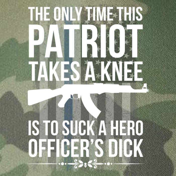 The only time this patriot takes a knee is to suck a hero Legacy Tie Dye Trucker Hat