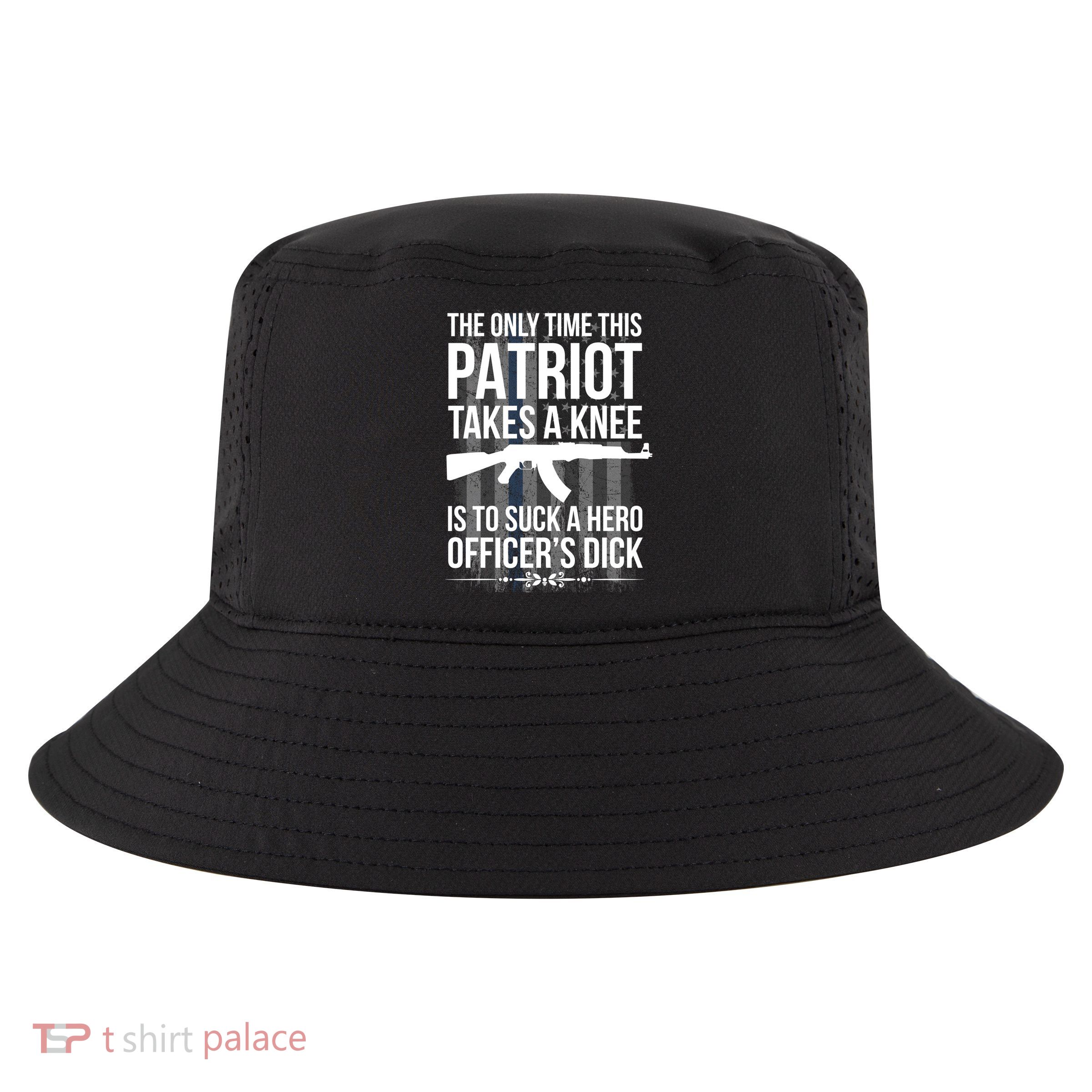 The only time this patriot takes a knee is to suck a hero Cool Comfort Performance Bucket Hat