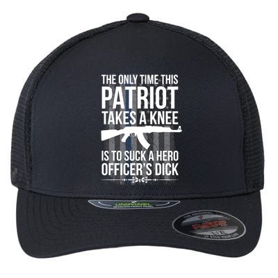 The only time this patriot takes a knee is to suck a hero Flexfit Unipanel Trucker Cap