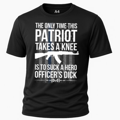 The only time this patriot takes a knee is to suck a hero Performance Shirt