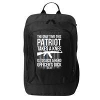 The only time this patriot takes a knee is to suck a hero City Backpack