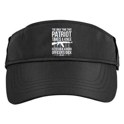 The only time this patriot takes a knee is to suck a hero Adult Drive Performance Visor