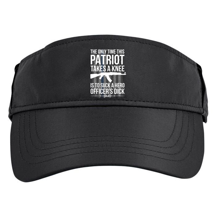 The only time this patriot takes a knee is to suck a hero Adult Drive Performance Visor
