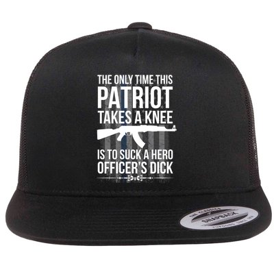 The only time this patriot takes a knee is to suck a hero Flatbill Hat