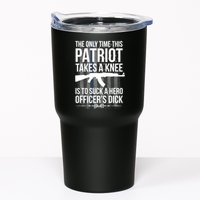 The only time this patriot takes a knee is to suck a hero Tumbler