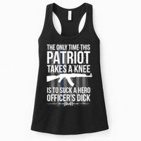 The only time this patriot takes a knee is to suck a hero Womens Tank Top
