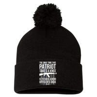 The only time this patriot takes a knee is to suck a hero Pom Pom 12in Knit Beanie