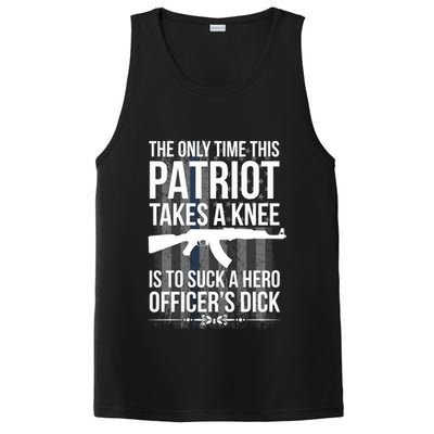 The only time this patriot takes a knee is to suck a hero PosiCharge Competitor Tank