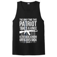 The only time this patriot takes a knee is to suck a hero PosiCharge Competitor Tank