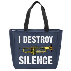 Trumpeter Orchestra Zip Tote Bag