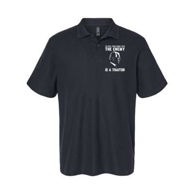 The Only Thing Worse Than The Enemy Is A Traitor Polo