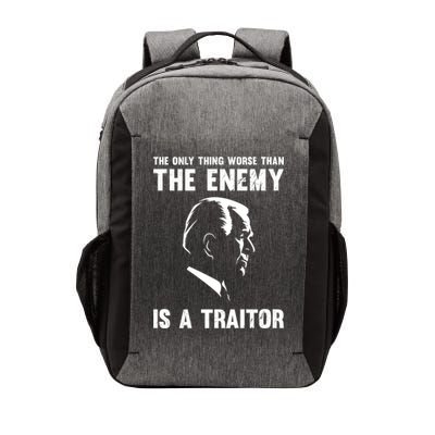 The Only Thing Worse Than The Enemy Is A Traitor Vector Backpack