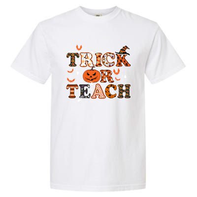 Trick Or Teach Funny Teacher Halloween Costume 2020 Funny Gift Cute Gift Garment-Dyed Heavyweight T-Shirt