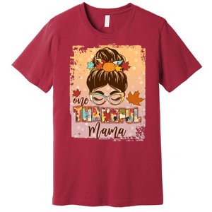 Thanksgiving One Thankful Mama Premium T-Shirt