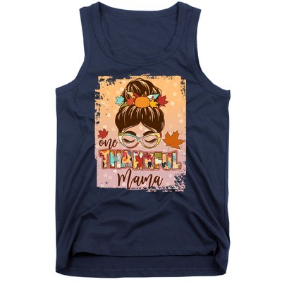 Thanksgiving One Thankful Mama Tank Top