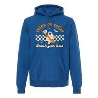 Trick Or Treat Brush Your Teeth Dentist Halloween Costume Cute Gift Premium Hoodie