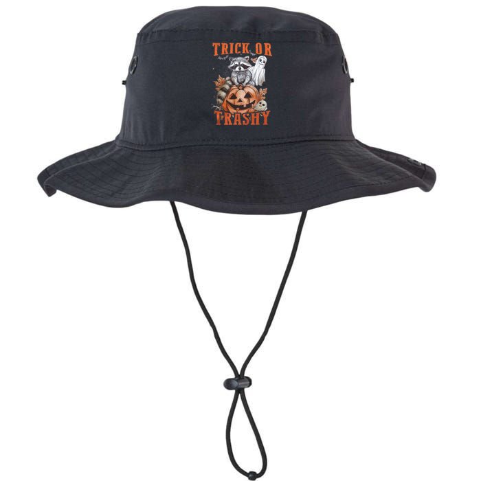 Trick Or Trashy Raccoon Feral Girl Halloween Feral Halloween Legacy Cool Fit Booney Bucket Hat