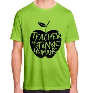 Teacher Of Tiny Hu Funny Preschool Kindergarten Teacher Gift Adult ChromaSoft Performance T-Shirt