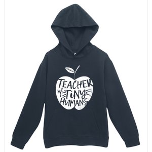 Teacher Of Tiny Hu Funny Preschool Kindergarten Teacher Gift Urban Pullover Hoodie