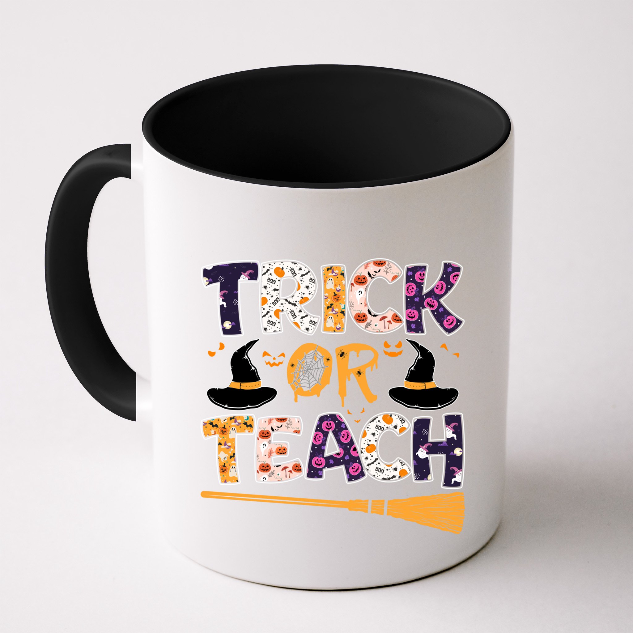 Trick Or Teach Funny Teacher Halloween Costume Great Gift Mug