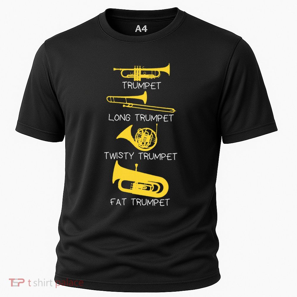 Types Of Trumpet Player  Marching Jazz Band Performance Shirt