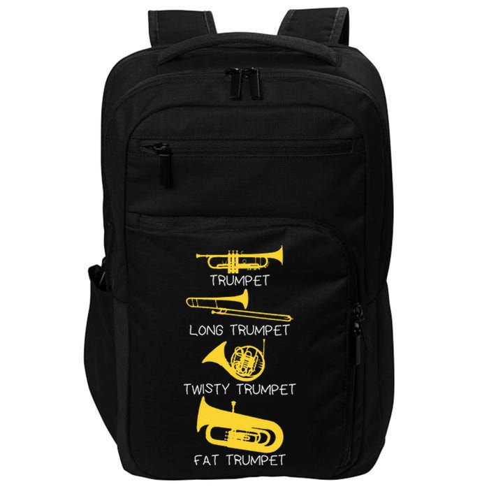 Types Of Trumpet Player  Marching Jazz Band Impact Tech Backpack