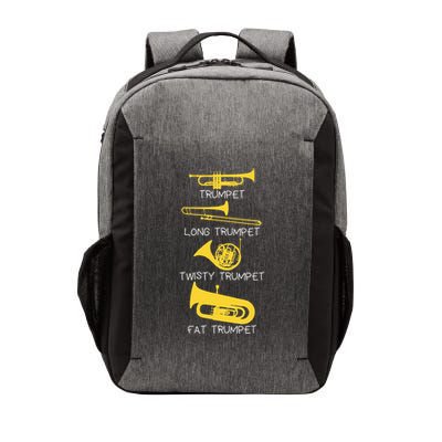 Types Of Trumpet Player  Marching Jazz Band Vector Backpack