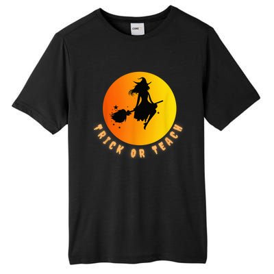 Trick Or Teach, Teacher Halloween, Classroom All Hallows Eve Tall Fusion ChromaSoft Performance T-Shirt