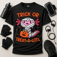 Trick Or Treat A Lotl Axolotl Halloween Costume Cooling Performance Crew T-Shirt