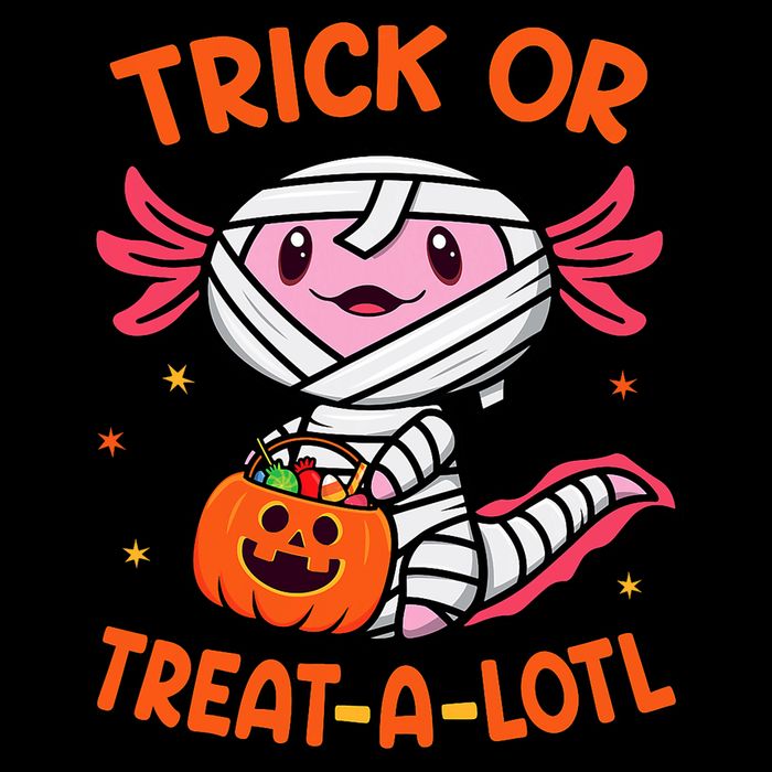 Trick Or Treat A Lotl Axolotl Halloween Costume Cooling Performance Crew T-Shirt
