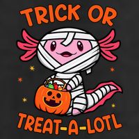 Trick Or Treat A Lotl Axolotl Halloween Costume 11oz C Handle Ceramic Mug