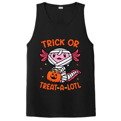 Trick Or Treat A Lotl Axolotl Halloween Costume PosiCharge Competitor Tank