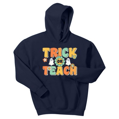 Trick or Teach Funny Halloween for Teachers Kids Hoodie