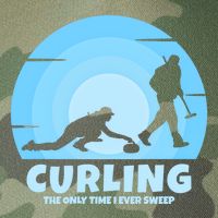 The Only Time I Ever Sweep Curling Player On Funny Curling Gift Legacy Tie Dye Trucker Hat