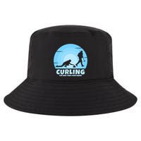 The Only Time I Ever Sweep Curling Player On Funny Curling Gift Cool Comfort Performance Bucket Hat