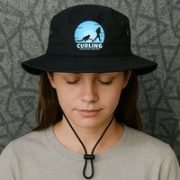 The Only Time I Ever Sweep Curling Player On Funny Curling Gift Bucket Hat