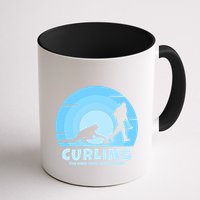 The Only Time I Ever Sweep Curling Player On Funny Curling Gift Mug