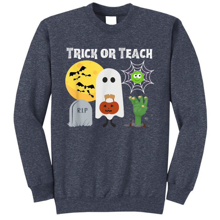 Trick or Teach Funny Teacher Halloween Costume Shirt Sweatshirt