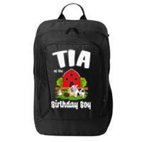 Tia Of The Birthday Boy Farm Animal Bday Party Celebration City Backpack