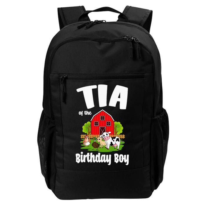 Tia Of The Birthday Boy Farm Animal Bday Party Celebration Daily Commute Backpack