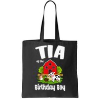 Tia Of The Birthday Boy Farm Animal Bday Party Celebration Tote Bag