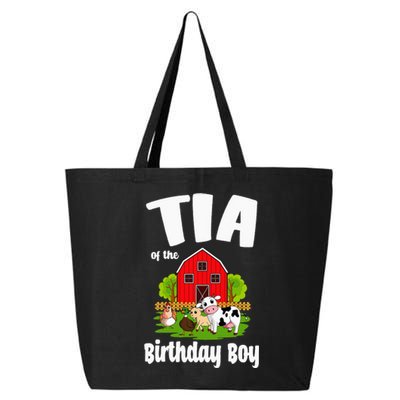 Tia Of The Birthday Boy Farm Animal Bday Party Celebration 25L Jumbo Tote