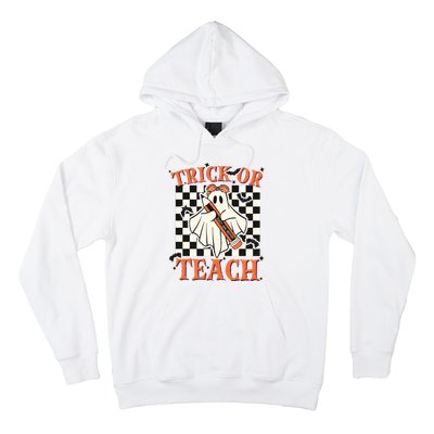 Trick Or Teach Teacher Halloween Hoodie