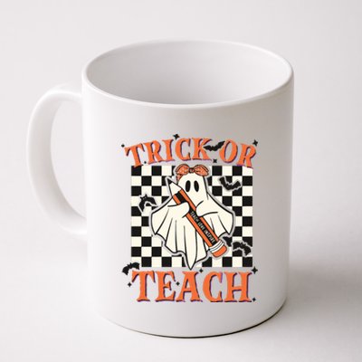 Trick Or Teach Teacher Halloween Coffee Mug