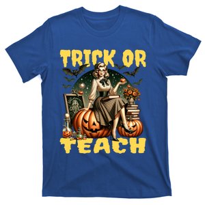 Trick Or Teach Halloween Humor Cute Gift T-Shirt