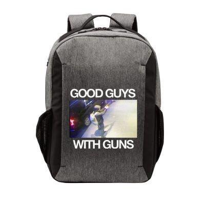 The Only Thing That Stops A Bad Guy Is A Good Guy Vector Backpack