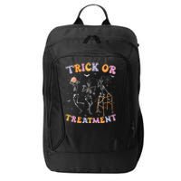 Trick Or Treatment Pt Physical Therapy Therapist Halloween City Backpack