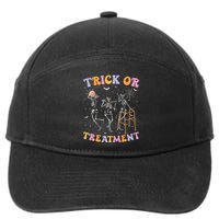 Trick Or Treatment Pt Physical Therapy Therapist Halloween 7-Panel Snapback Hat