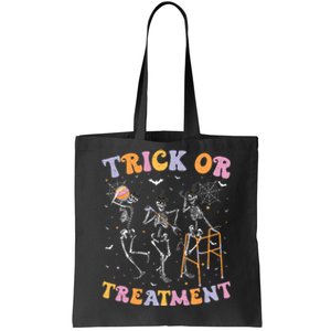 Trick Or Treatment Pt Physical Therapy Therapist Halloween Tote Bag