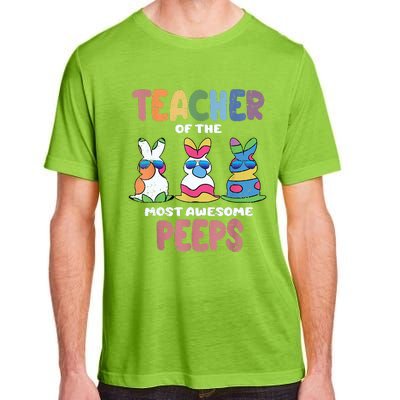 Teacher Of The Most Awesome Easter Bunny Spring Adult ChromaSoft Performance T-Shirt